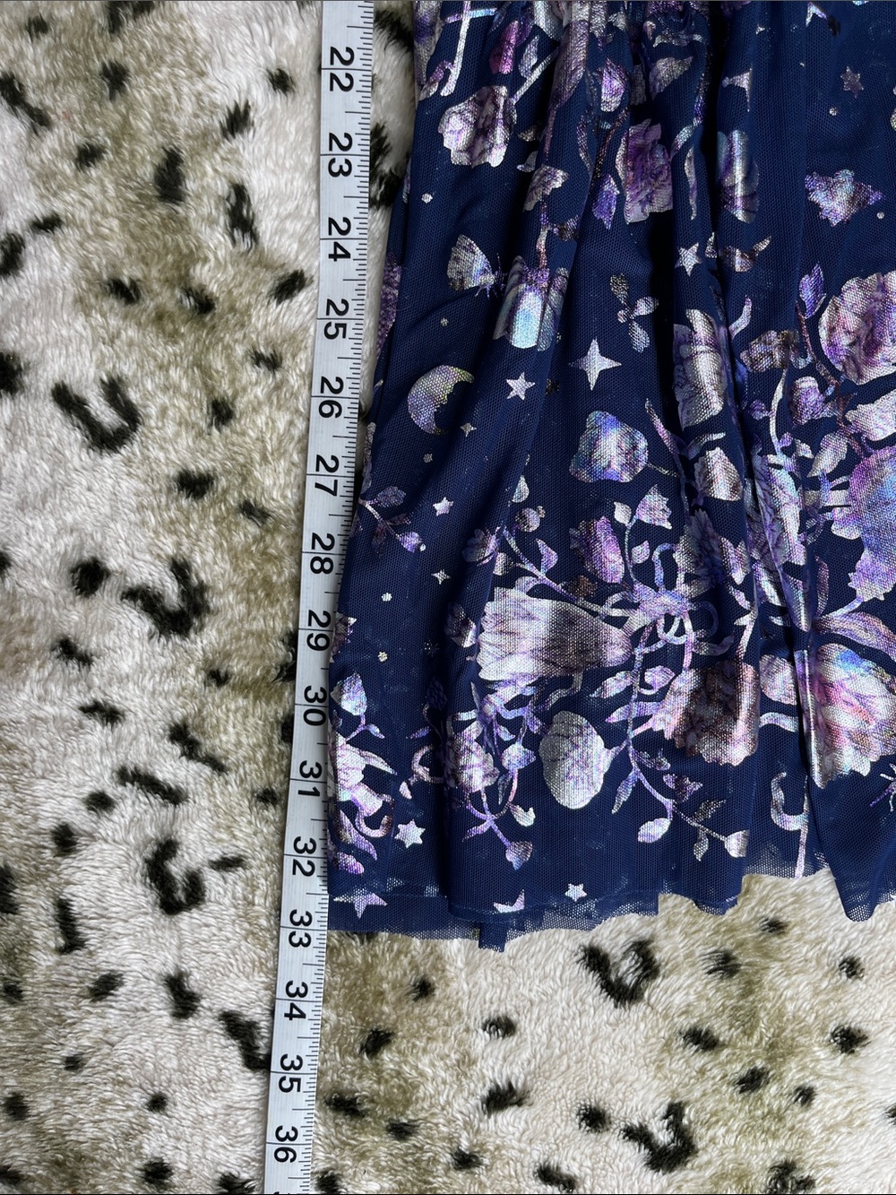 Navy Floral V-Neck Tiered Maxi Dress - Picture 5 of 11